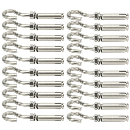 Practical Corrosion-Resistant Expansion Bolts for Power Facilities for Communication Equipment Rust-Proof 20Pcs 8Mm Expansion Bolts Practical Corrosion-Resistant Expansion Bolts for Power Facilities for Communication Equipment Rust-Proof 20Pcs 8Mm Expansion Bolts